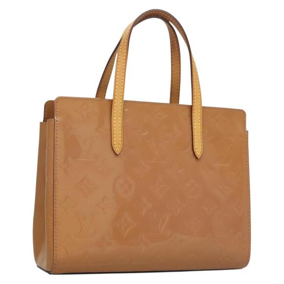 LOUIS VUITTON Monogram Vernis Catalina BB Hand Bag Rose Velur M90015 - Picture 1 of 16